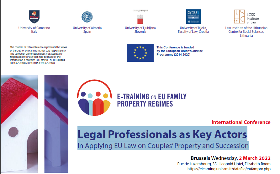 International Conference in Brussels, 2nd March 2022