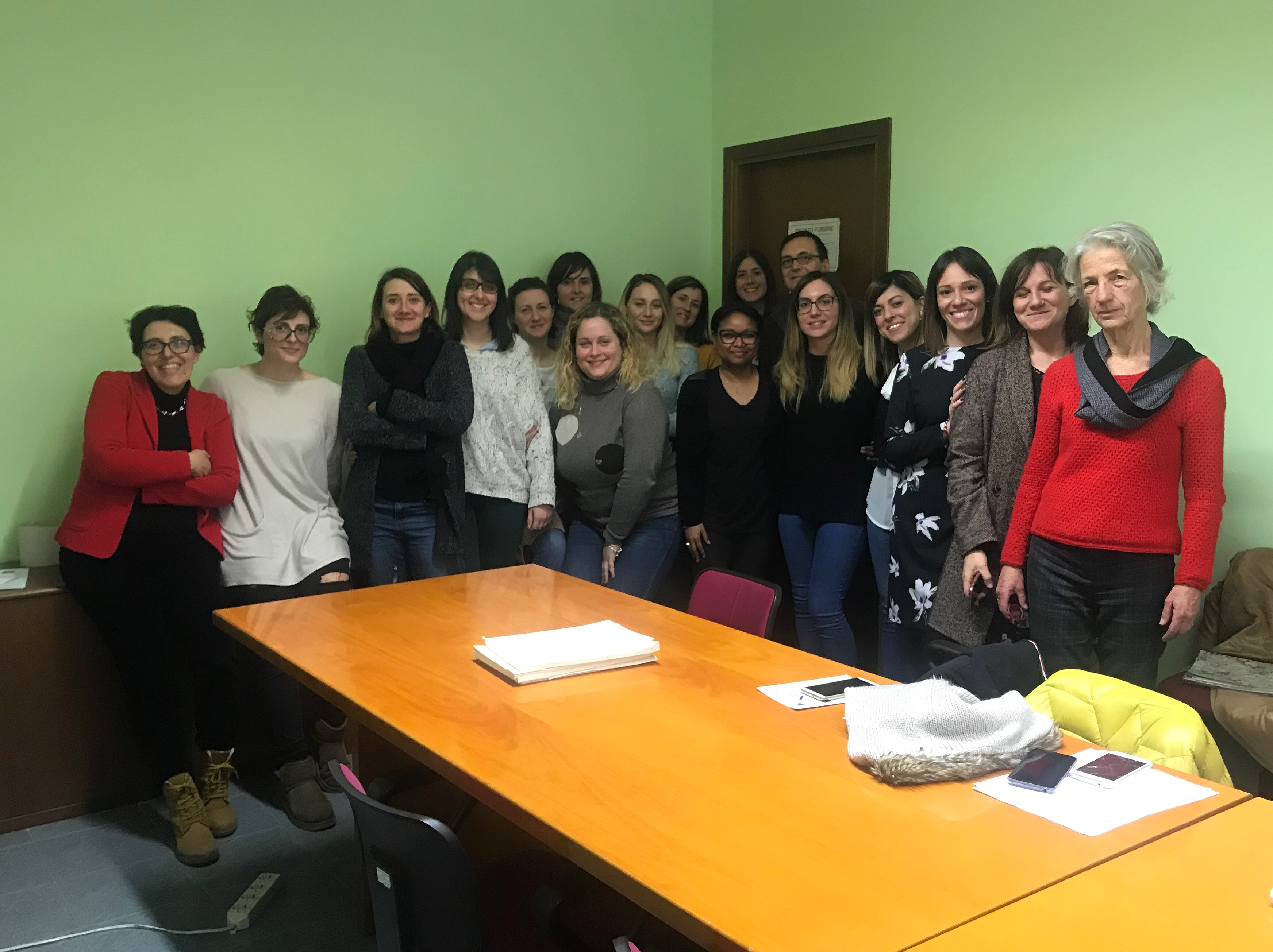 PSEFS Focus Group with social workers in San Severino Marche, Italy