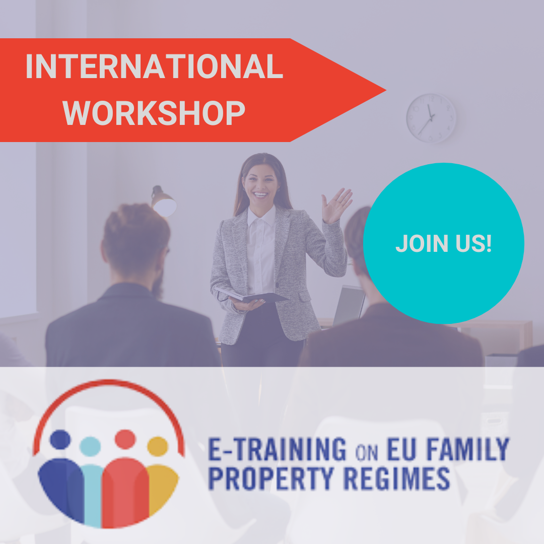 International workshop - INVITATION